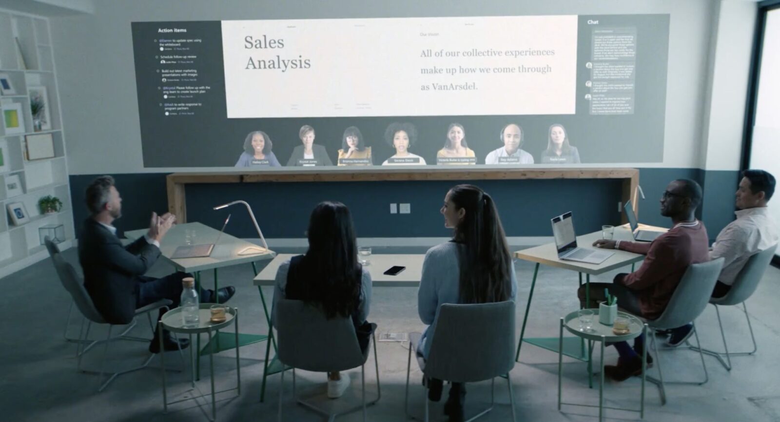 Une réunion hybride avec Teams dans Microsoft 365