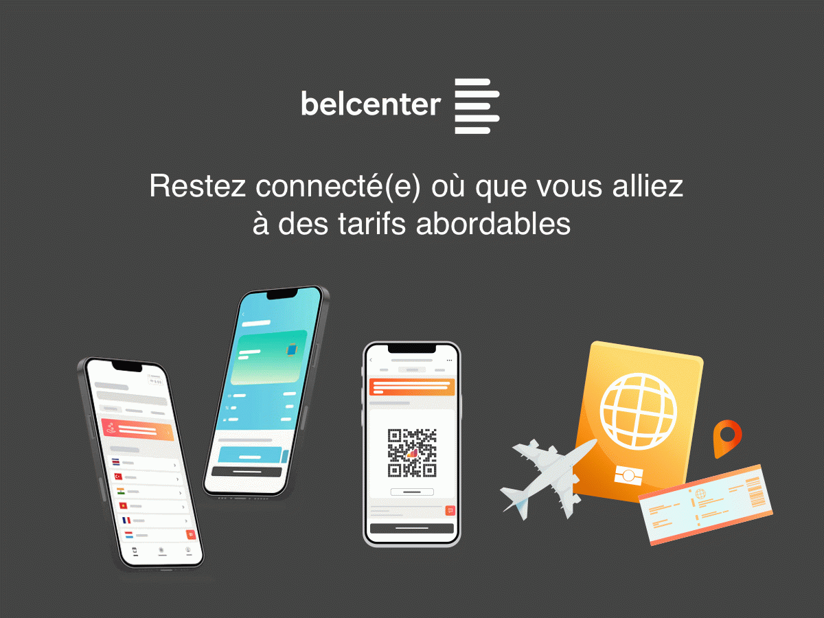 Voyage business : Belcenter lance l’eSIM internationale pour réduire le roaming avec Airalo