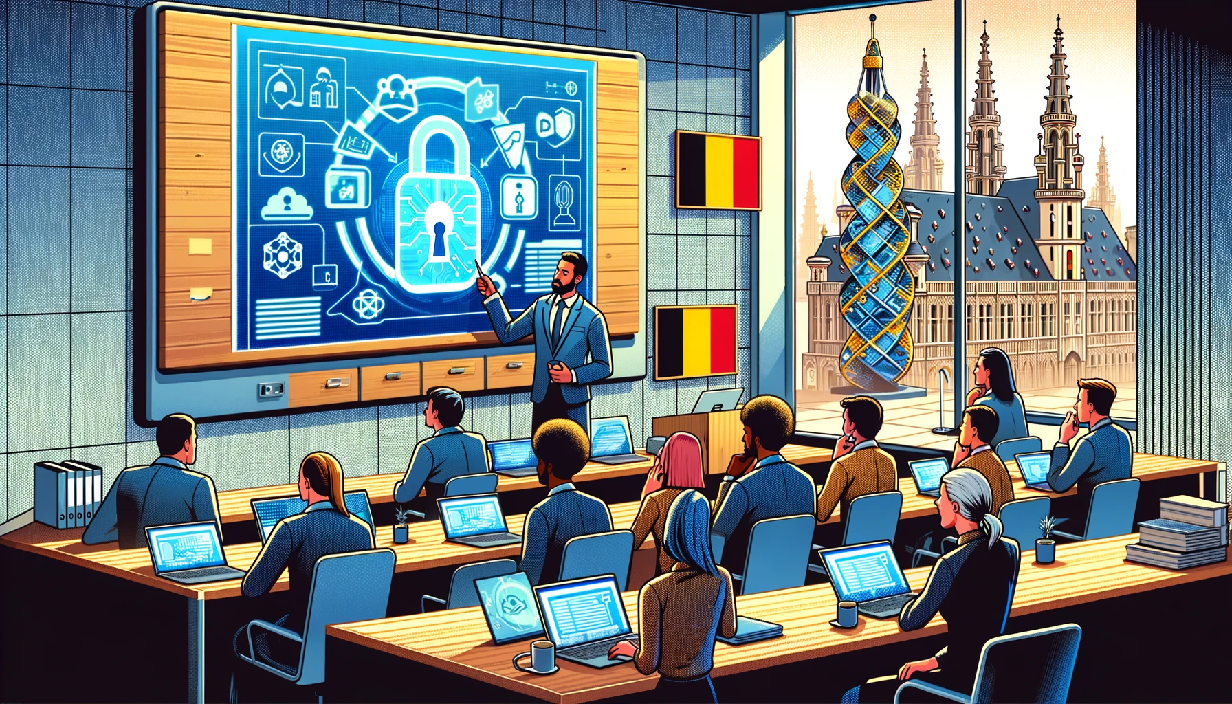 Comprendre l'importance de la sécurité informatique pour les entreprises en Belgique